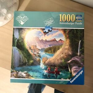 Ravensburger Heartview Cave Wanderlust 1000 Piece Puzzle Preowned